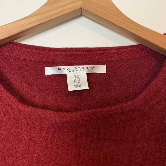 New Max Studio Color Block Sweater - Picture 4 of 7